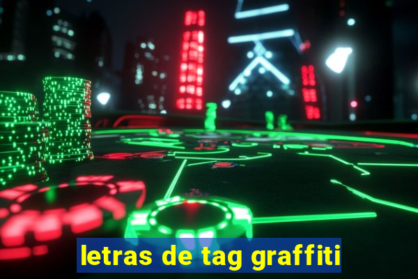 letras de tag graffiti